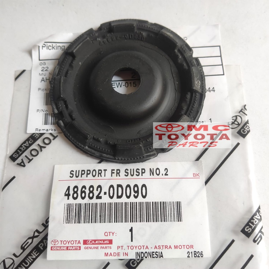 Tatakan Support Shockbreker Depan Yaris Vios Etios 48682-0D090