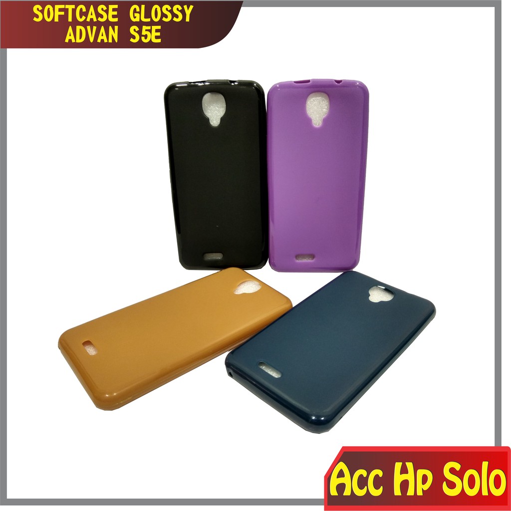 Softcase Silicon Case Cover Advan S5e Glossy
