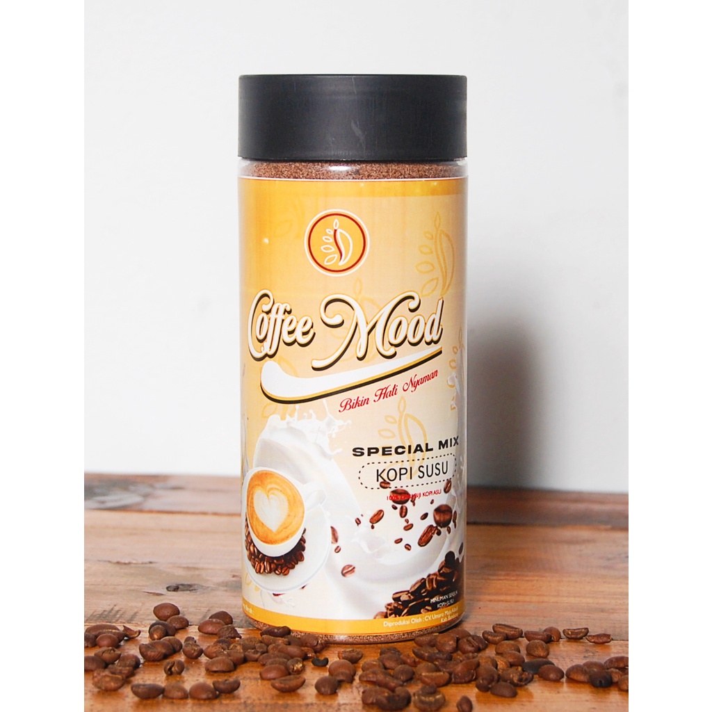 

Kopi Bubuk Robusta Kopi Susu spesial Mix Coffee Mood 500Gram