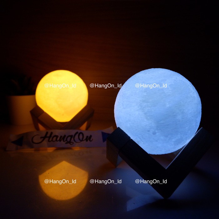 Moon Decoration Lamp / Lampu Bulan 8Cm/15Cm/18Cm