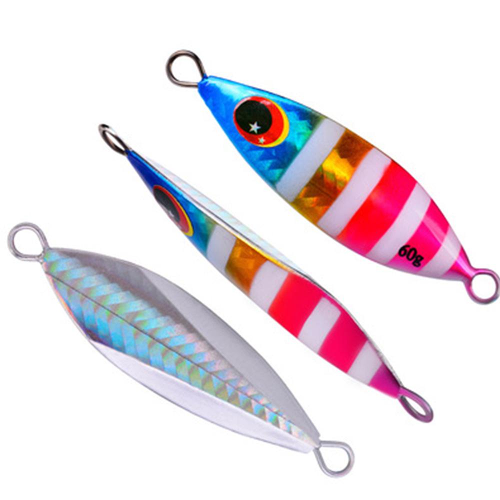 Umpan Pancing Logam Bulu Warna Warni Top 10g 20g 30g Lead Casting