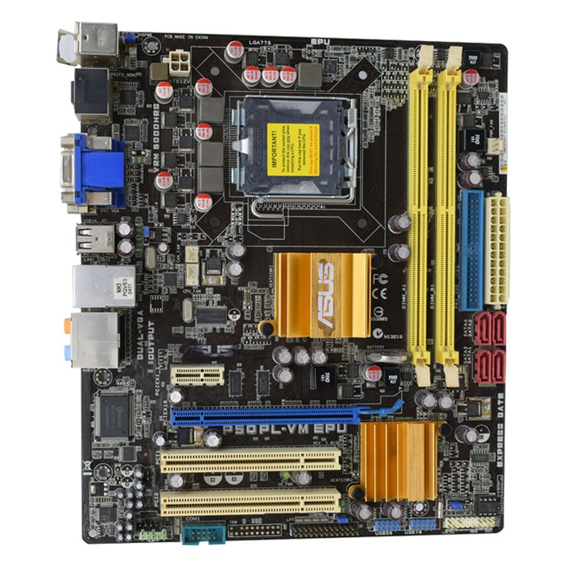 PREORDER ASUS P5QPL-VM EPU LGA 775 Intel G41 Original PC Motherboard DDR2 Core2 Extreme/Core 2 Quad 
