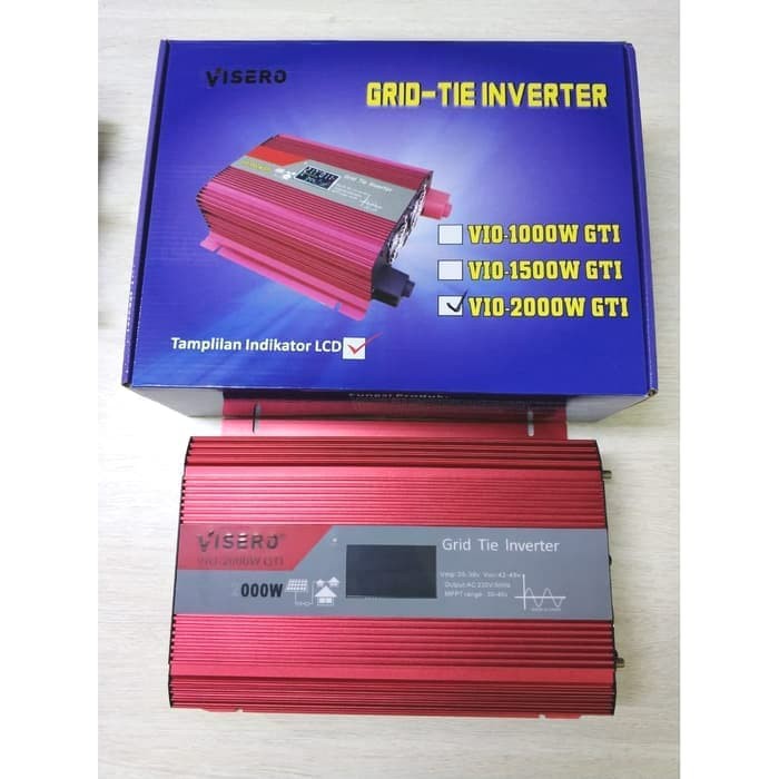 Power Inverter Visero Grid Tie With LCD display 2000W (VIO-2000W GTI)