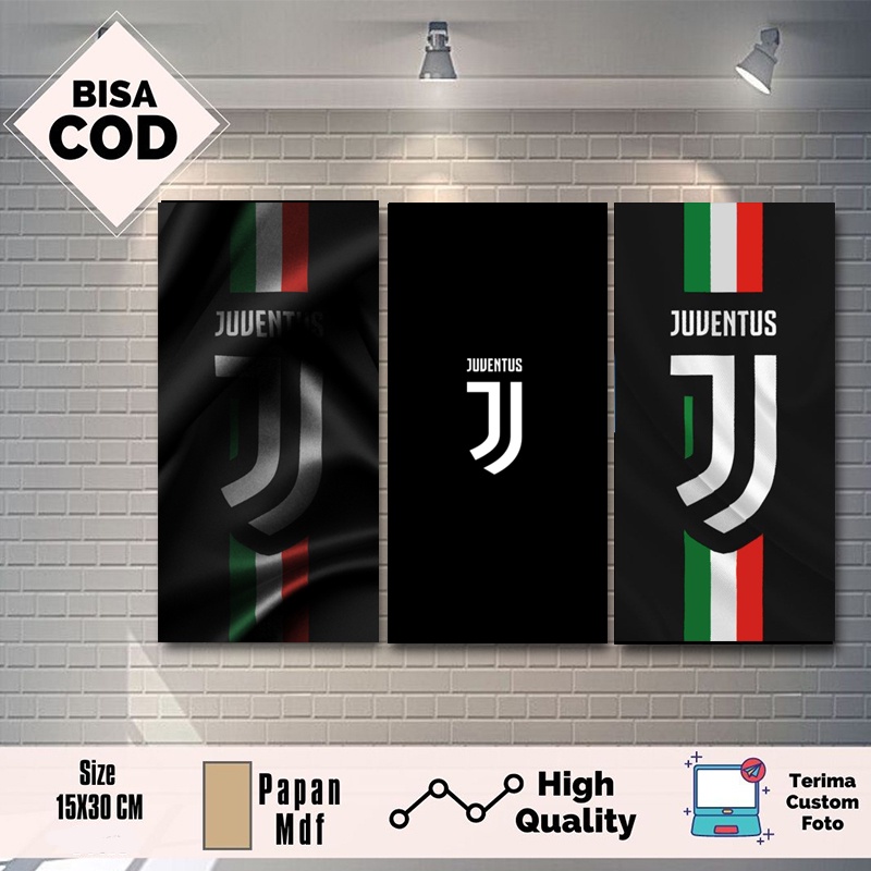 HIASAN DINDING RUANG TAMU JUVENTUS AKSESORIS KAMAR TIDUR DEKORASI PAJANGAN DINDING RUMAH PERLENGKAPA