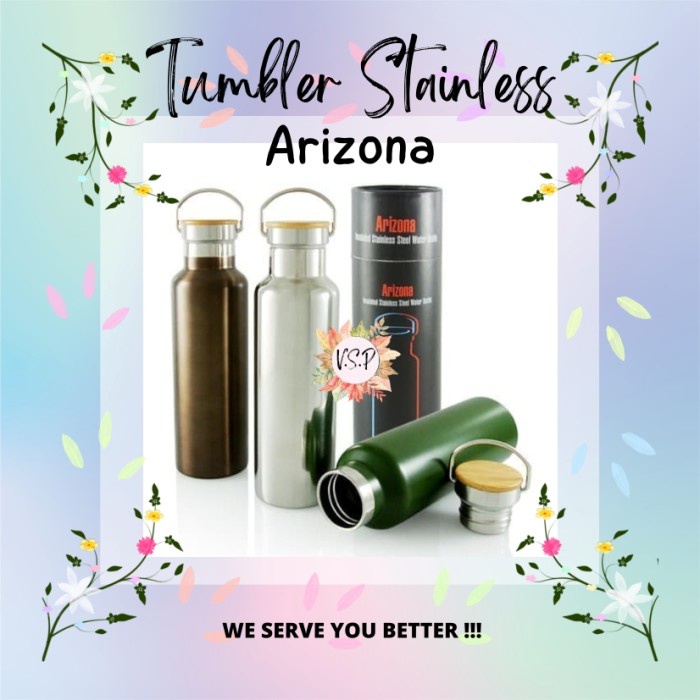 Termos Air Tumbler Stainless Arizona - Souvenir Tempat Minum