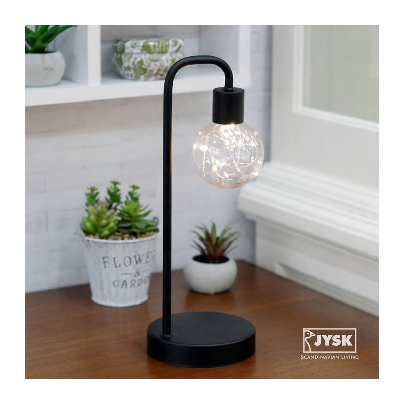 

JYSK Lampu Hias Murah Decorative Lamp Light Bulb Black Iron