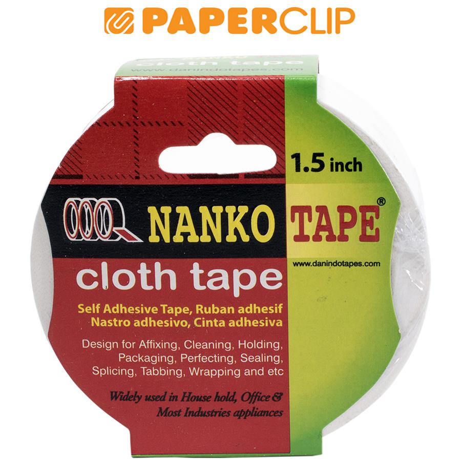 

TAPE LINEN NANKO 36MM*13M WHITE