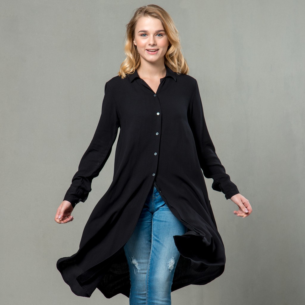 

C2 Gustin Black Casual Maxi