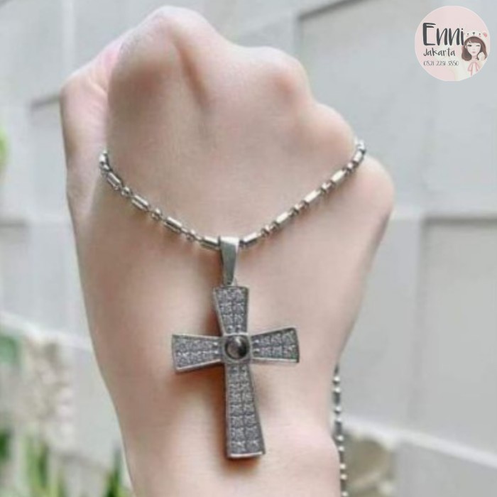 Terlaris Kalung Kesehatan Cross Original MCI MGI Pendant Salib Ampuh