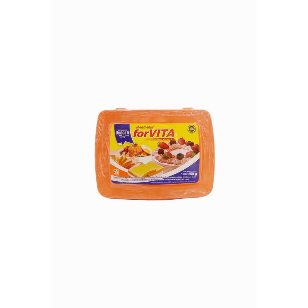 

Forvita Margarine / Mentega Kemasan Box 250gr