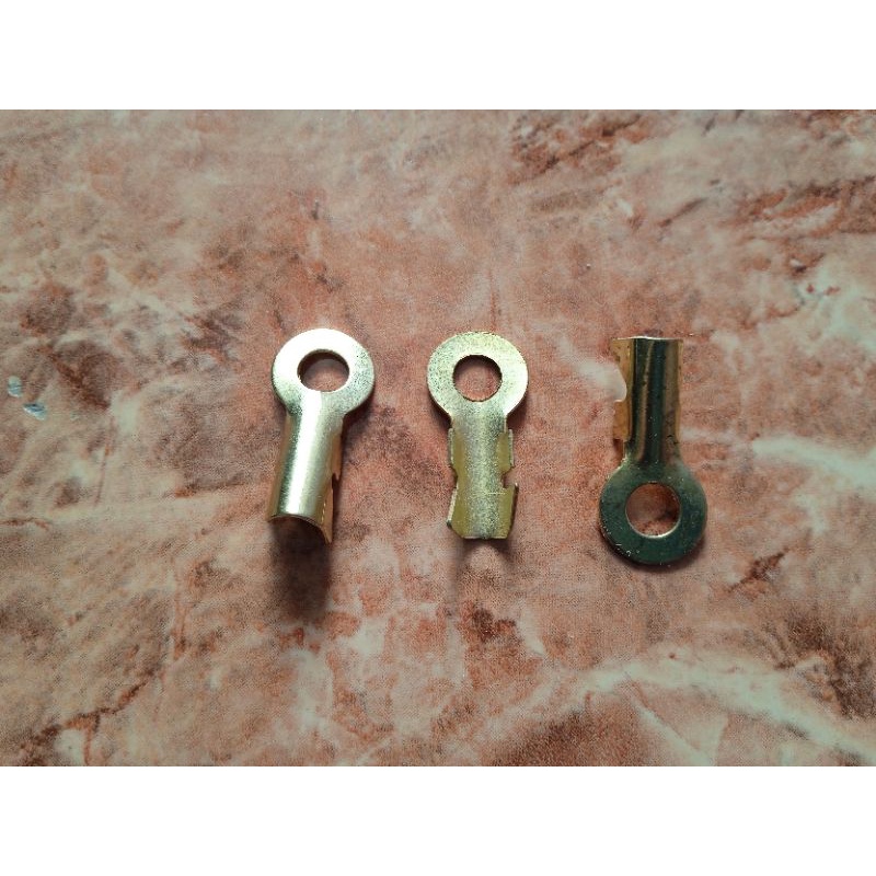 3 buah Skun Kabel Terminal Ring 6 mm Baut 10 Untuk kabel Besar.