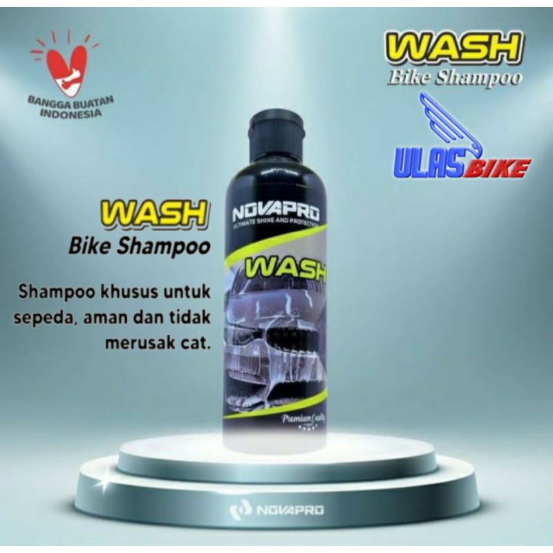 NOVAPRO WASH BIKE 250ml Shampo Sepeda Premium