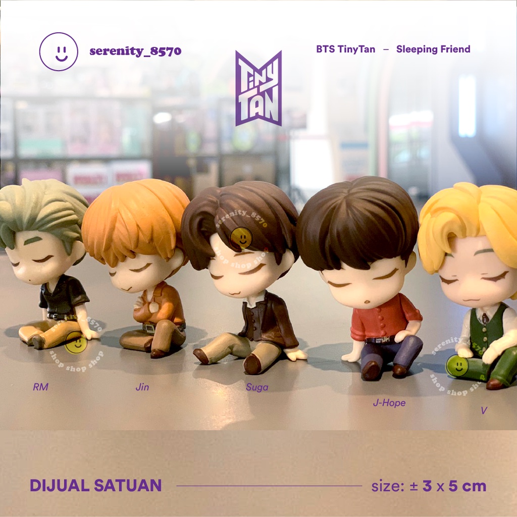 Tiny Tan Dynamite Version BTS Shoulder Dung Figurine - TAKARA TOMY A.R.T.S Gashapon