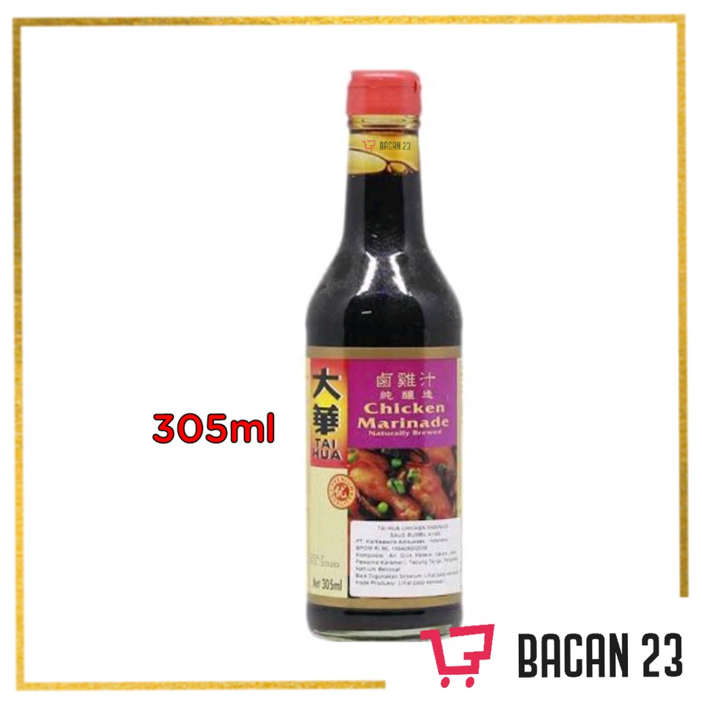 

Tai Hua Chicken Marinade (305ml) / Saos Ayam / Saus Bumbu Botol / Bacan 23 - Bacan23