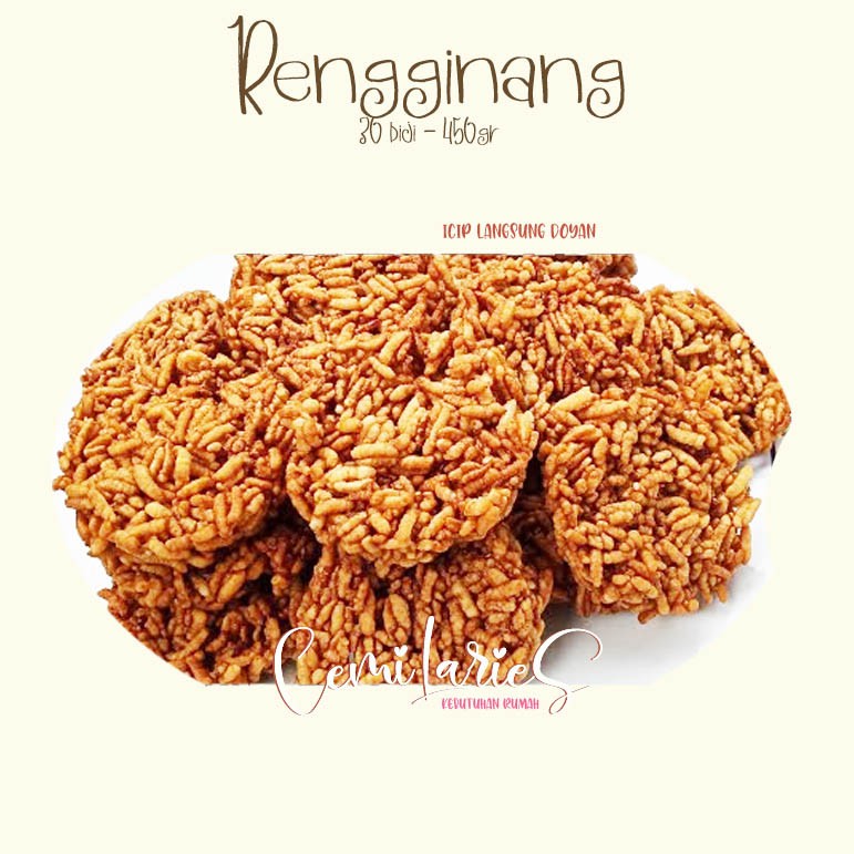 

Rengginang Renyah Manis 30pcs