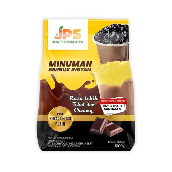 

201nhgg Jps Bubuk Royal Choco Plain (Bubuk Minuman Dan Makanan) Ds201Fs