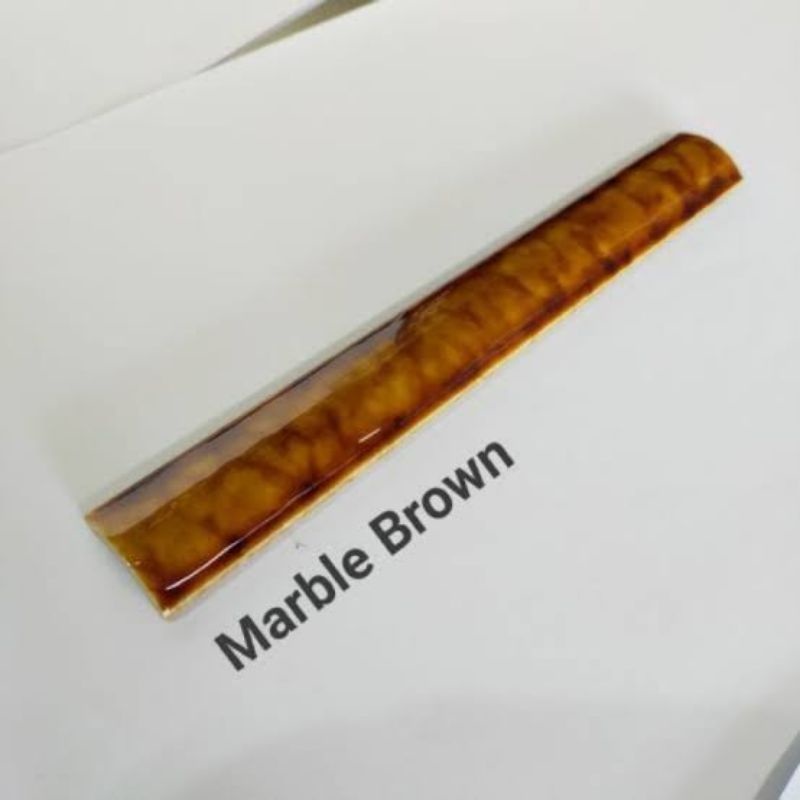 KUKU MACAN KERAMIK || KUKU MACAN  MARBLE BROWN 20 CM