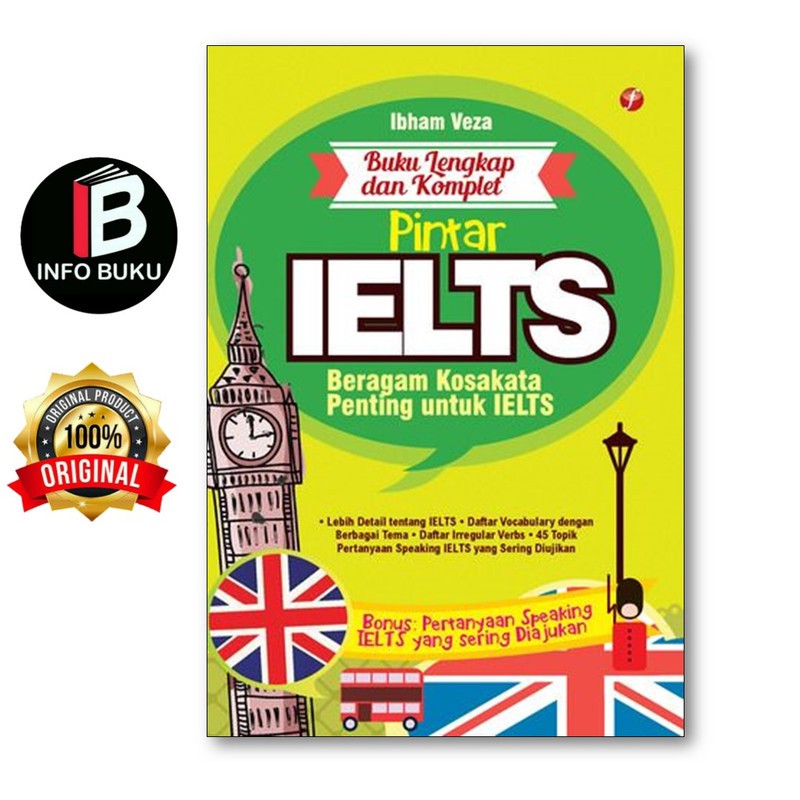 Buku Lengkap Dan Komplet Pintar Ielts Shopee Indonesia