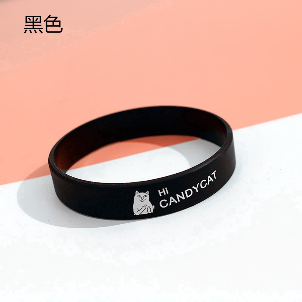 【COD Tangding】Gelang Sport Bahan Silikon Warna Permen untuk Pasangan