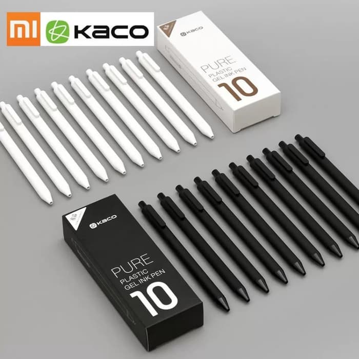 

MURAH ORIGINAL Xiaomi Mijia Kacogreen Gel Ink Pen Pulpen hitam - Hitam
