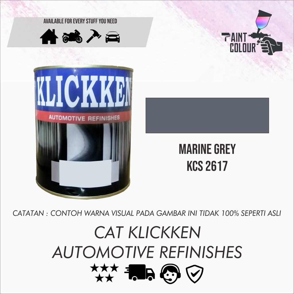 Cat Klickken Automotive Refinishes - Marine Grey KCS 2617