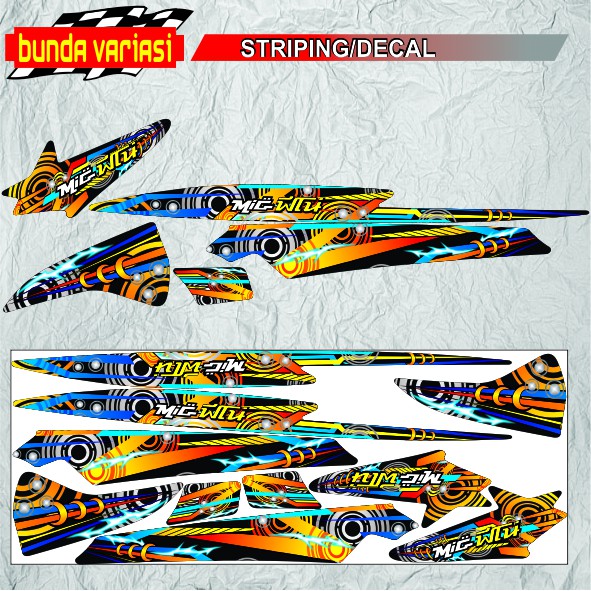 stiker striping variasi mio sporty 2004 2005 2006 2007 2008 2009 2010 2011