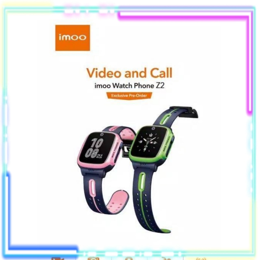 IMOO Z2 &amp; IMOO Z1 VIDEO CALL SMARTWATCH GARANSI RESMI IMOO