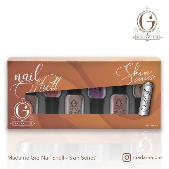 [LOCAL] - (Seri Nude) Kutek Tone Nail LacQuer Color BPOM 8ml