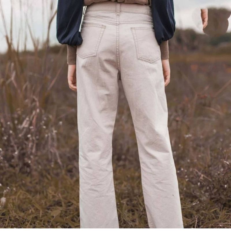 aleza- selva denim Pants creme