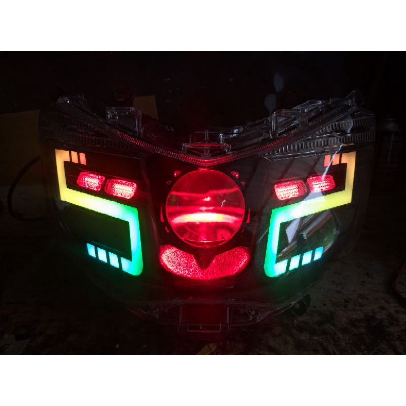 Headlamp nmax old/new custom
