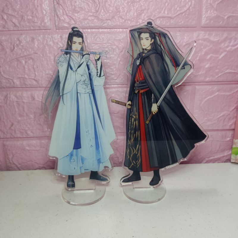 Bjyx Acrylic Standee Xiao Zhan Wang Yibo Set Wangxian Wei wuxian Lan Wangji mdzs