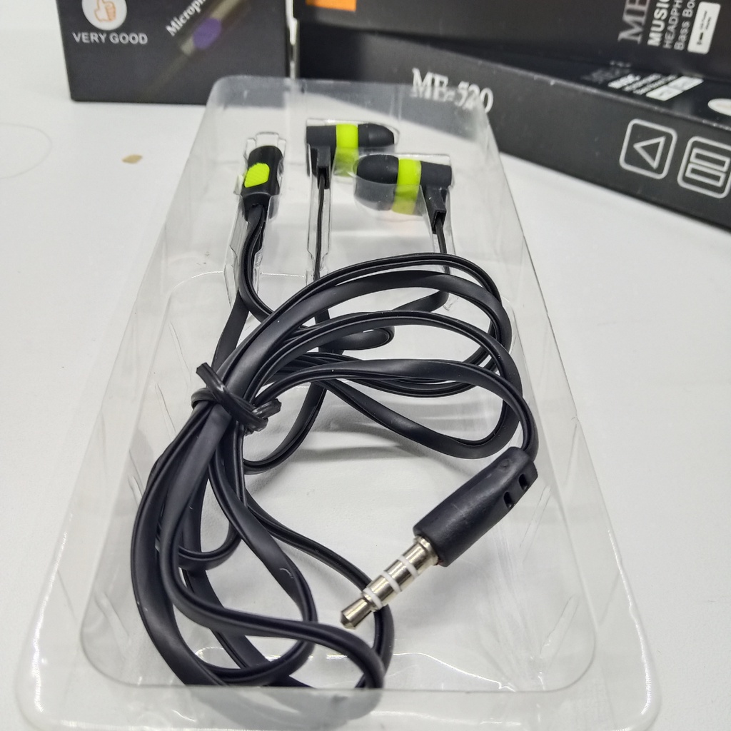 HANDSFREE / HEADPHONE / EARPHONE / HEADSET BRANDED JB ME-520