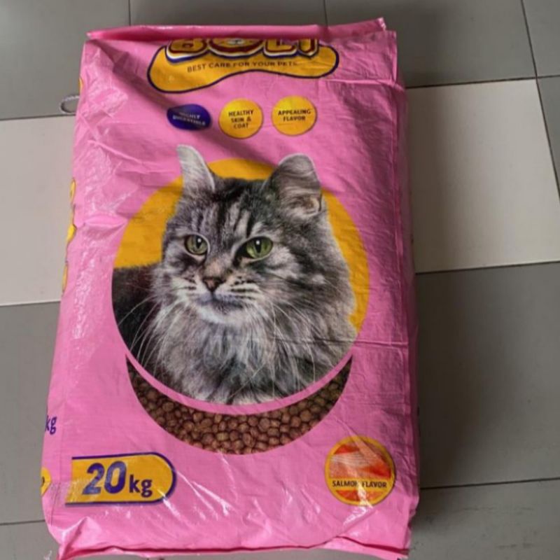 Ekspedisi Bolt Cat Salmon Bolt Salmon 20 kg Bolt Makanan Kucing