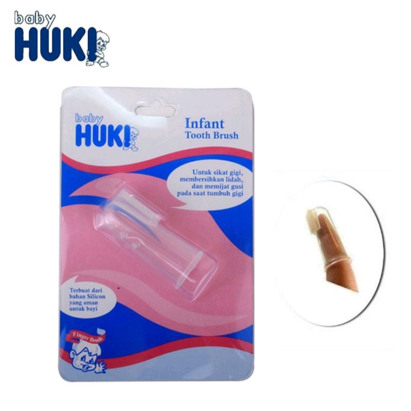 Huki Infant Toothbrush Sikat Lidah