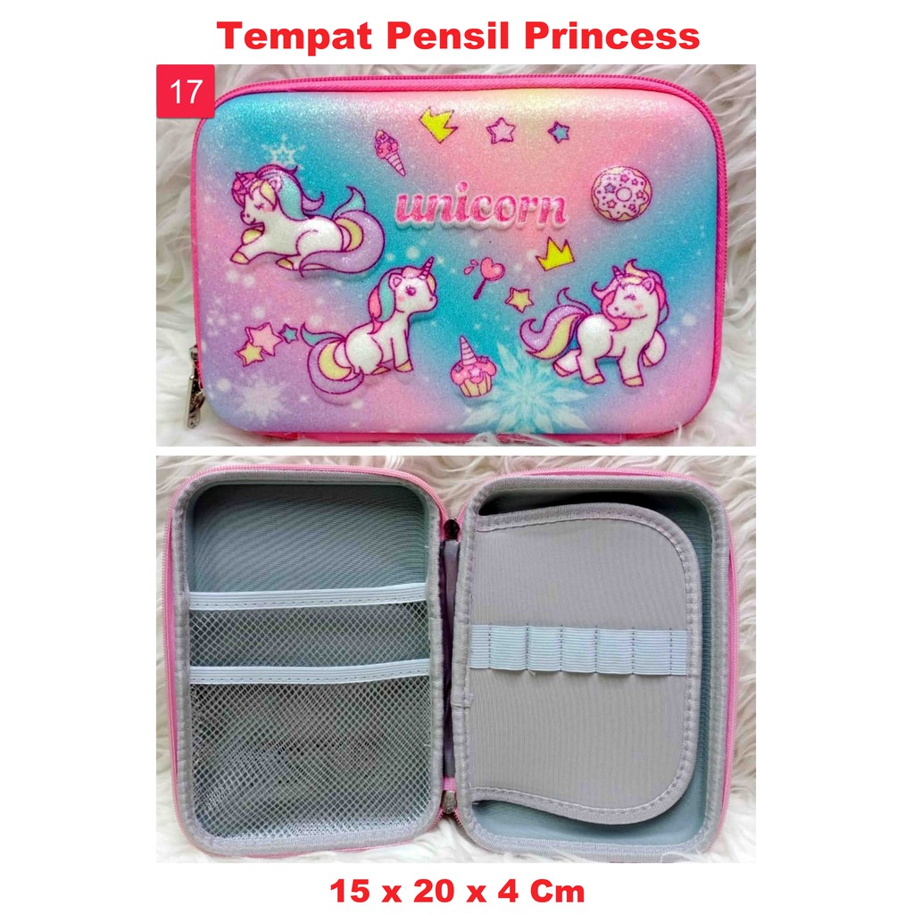 Tempat Pensil Anak Unicorn LoL Surprise / Hardcase Boxes Pencil HSD For School