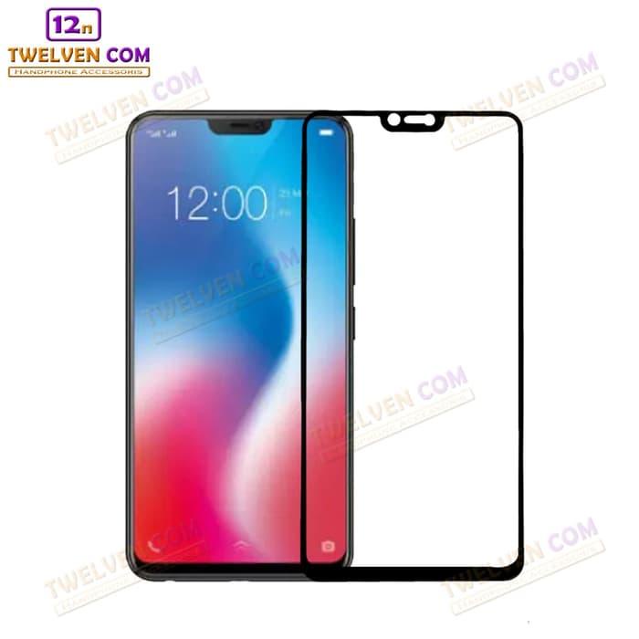 [FLASH SALE] zenBlade 5D Full Cover Tempered Glass Oppo F7 - Hitam