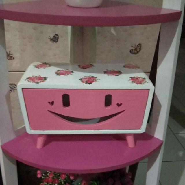 Kotak Tisu Shabby