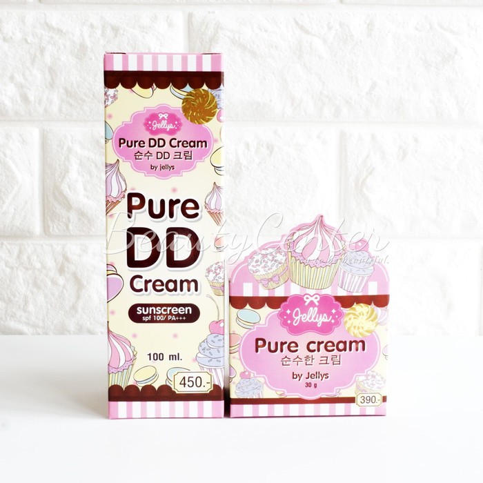 [CREAM+DD CREAM] Paket CREAM+DD CREAM Jellys Pure Thailand