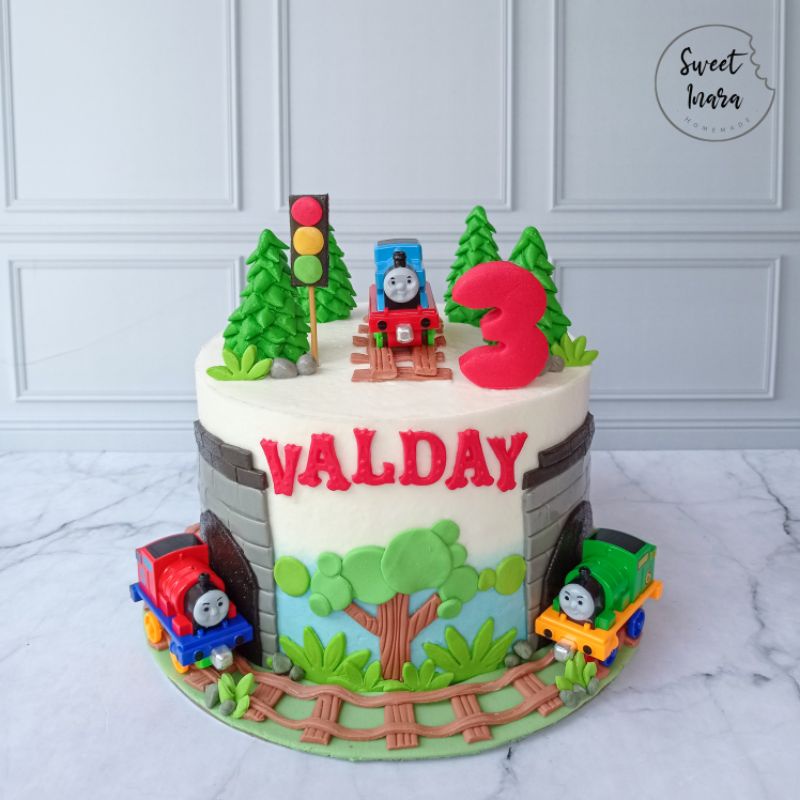 

KUE ULANG TAHUN THOMAS AND FRIENDS 18CM