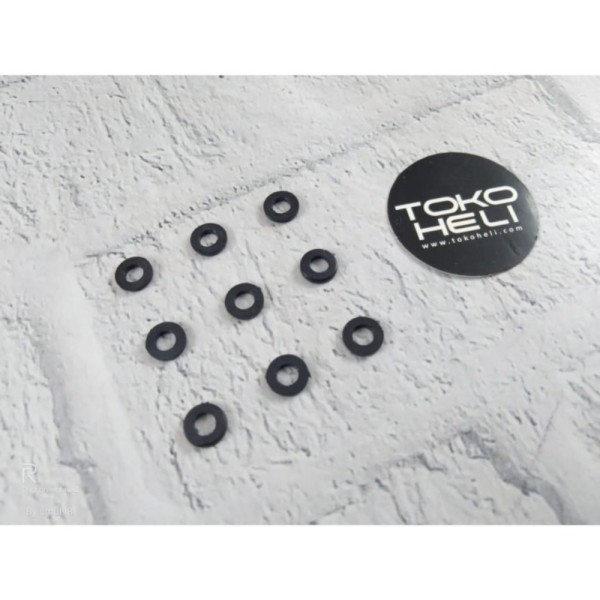 

Stock Terbatas Black Flat Nylon Washer for Screws M3 Screw HELI shopee