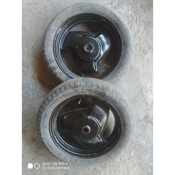 velg qingqi 50cc baby matic / velg Sanex qj50 Venus qingqi baby matic 50cc
