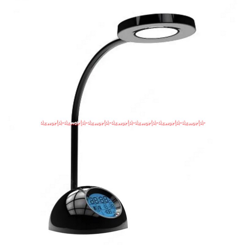 Eglare Desk Lamp Lampu Meja Led Bulat Caldim Putih Hitam Eklare