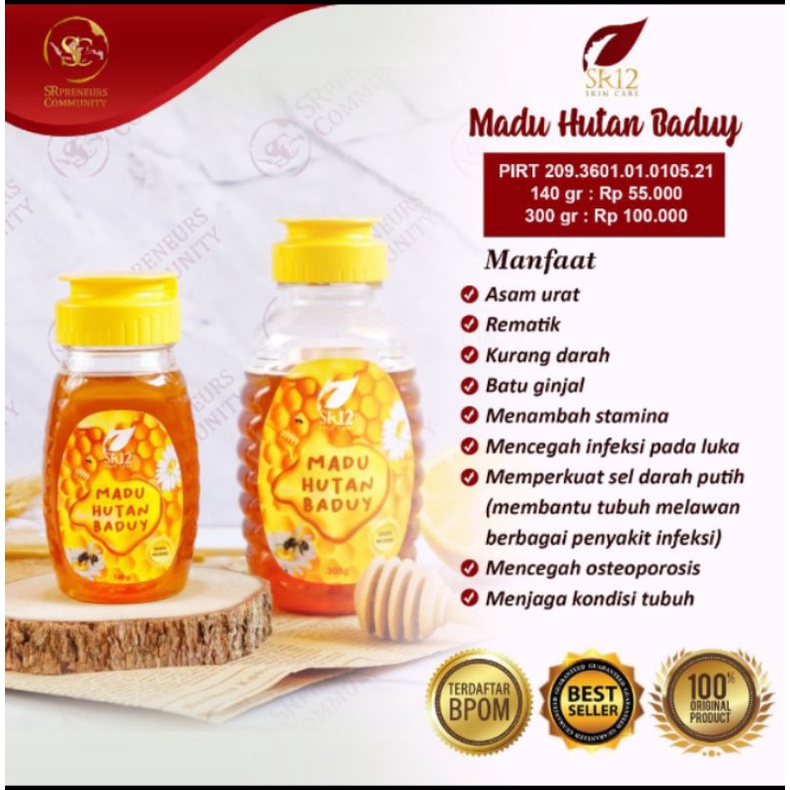 

MADU HUTAN BADUY SR12 ASLI BERBPOM..!!! MADU LIAR BADUY / MENINGKATKAN IMUNITAS & DAYA TAHAN TUBUH