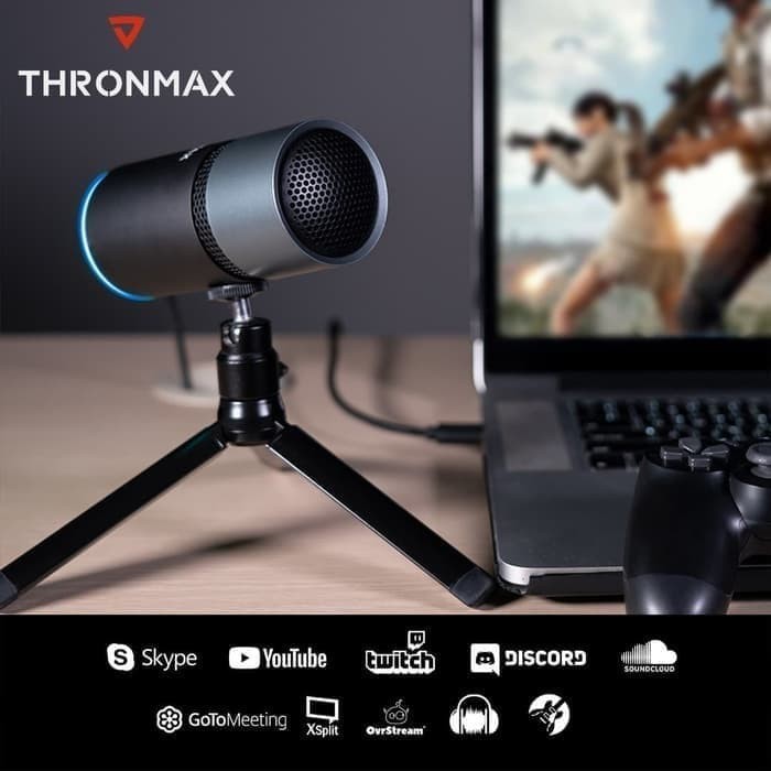 Thronmax Pulse M8 USB Mic Stream Streaming Youtube Live Microphone M8