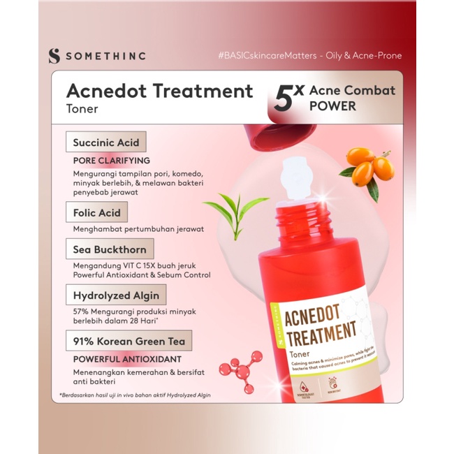 SOMETHINC ACNEDOT Treatment Toner