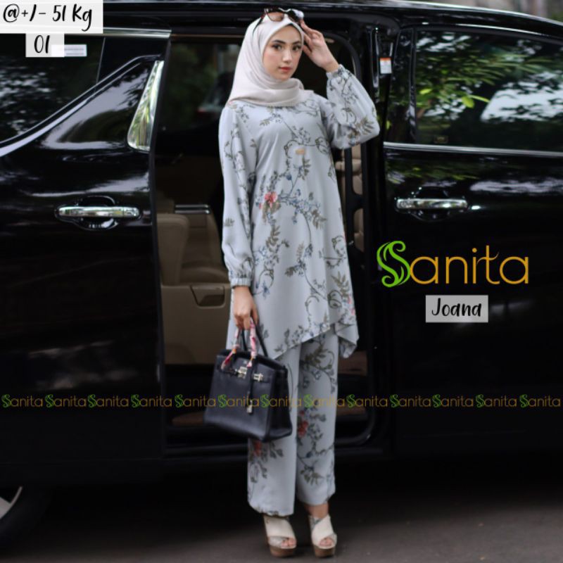 JOANA SET ATASAN CELANA BY SANITA ORIGINAL