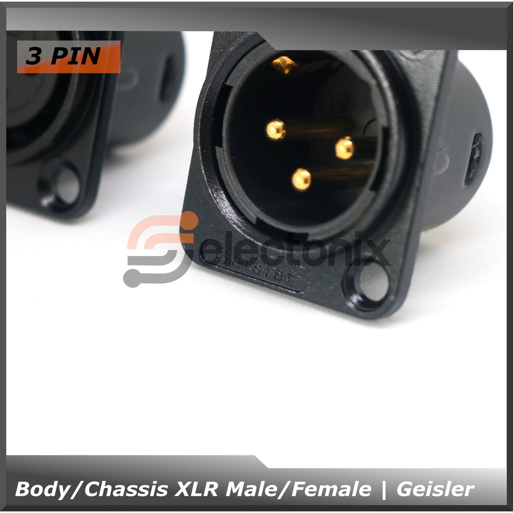 Chassis / Body XLR 3 Pin | Geisler