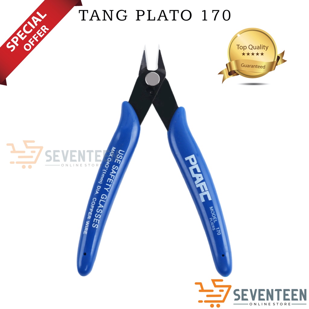 SEVENTEEN TANG POTONG KABEL 5 INCI TANG PLATO POTONG KAWAT 170 TANG COIL TANG GUNTING KABEL