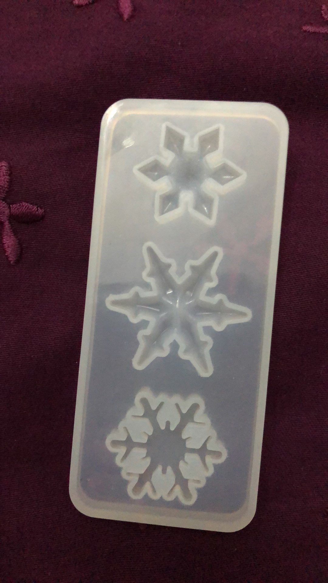 ✿ Inf ✿ Cetakan Perhiasan Handmade Diy Bahan Resin Bentuk Snowflake