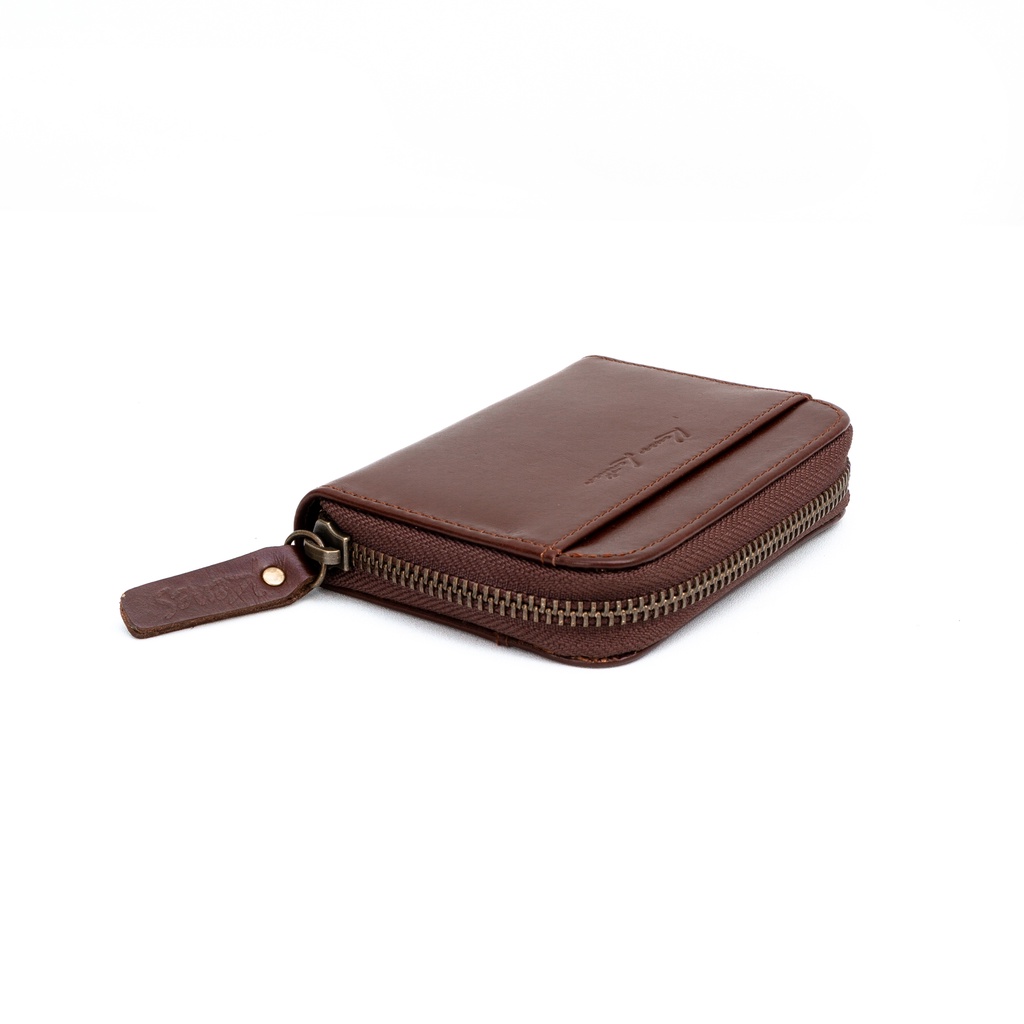 Kenes Leather Dompet Kartu Kulit Asli Premium GRIZELE Pullup - Free Gravir Nama